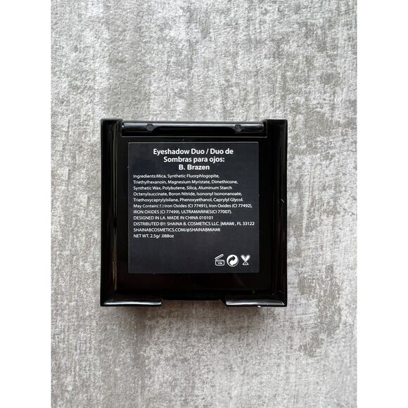 Shaina B. Miami Eyeshadow Duo in B. Brazen .088oz/ 2.5g Deluxe Sample NEW - Picture 3 of 4